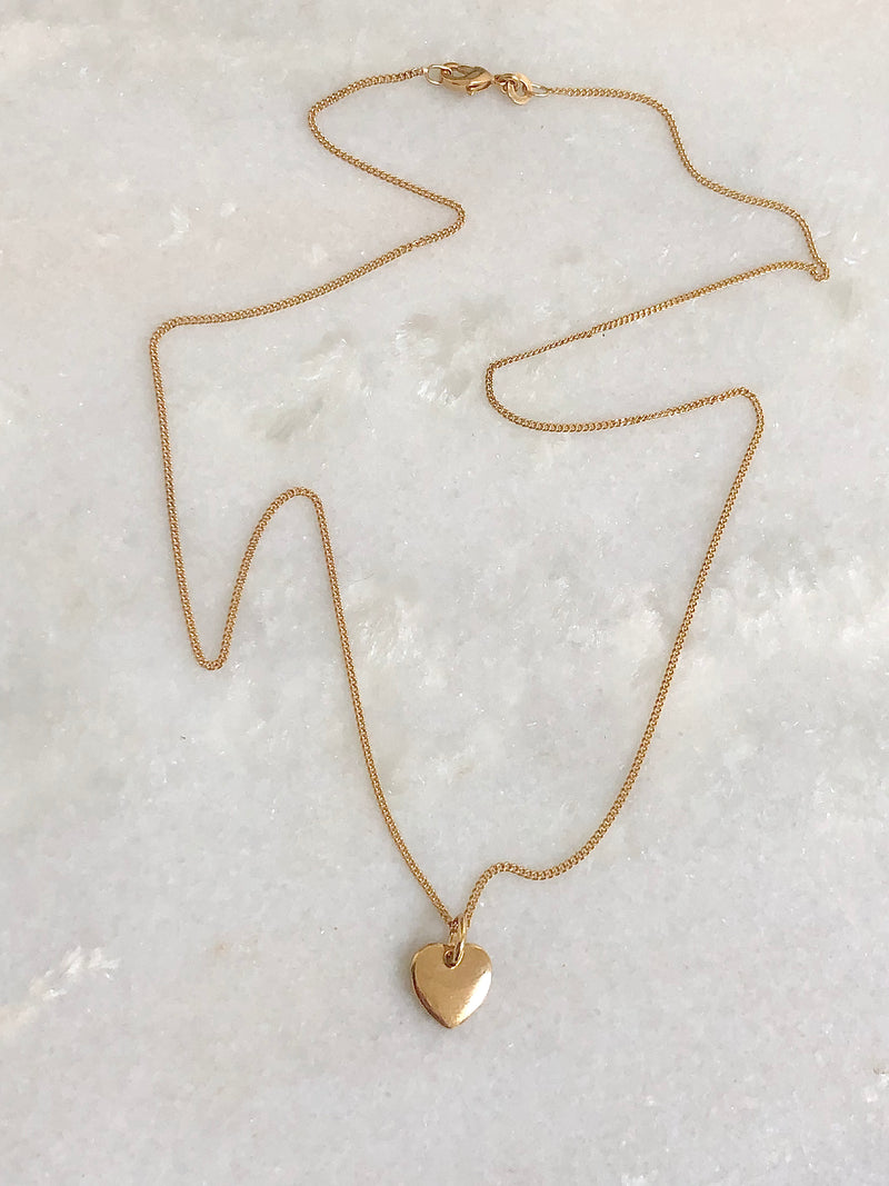 "Necklace Thin 18K Gold-plated 60cm"