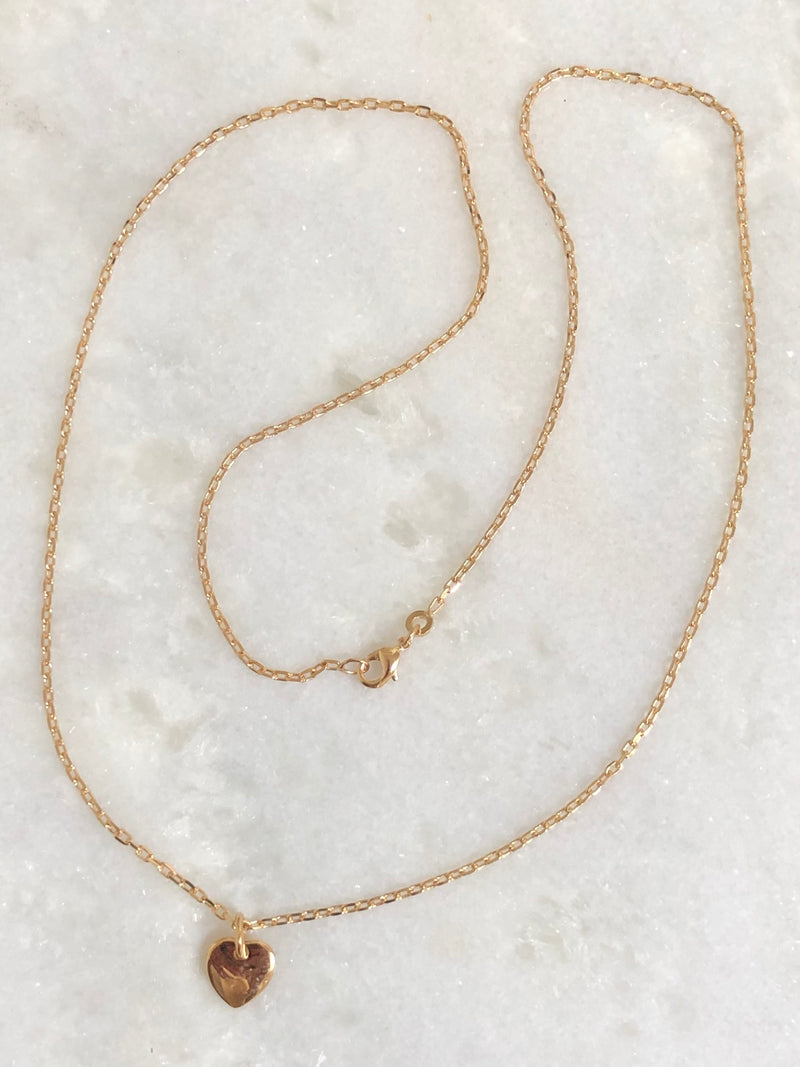 "Necklace Middle Thick 60cm 18K Gold-plated"